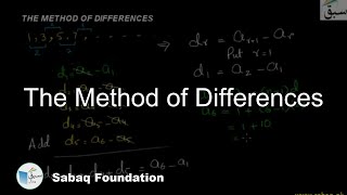 The Method of Differences