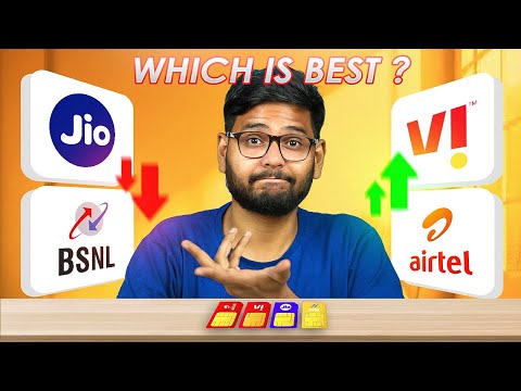 Jio vs Airtel vs Vi vs BSNL in 2024...