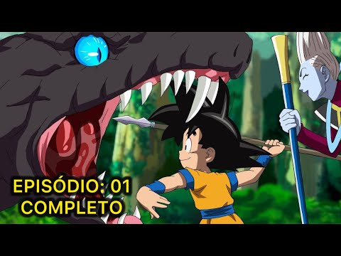 “Dragon Ball DAIMA 2024” Episódio 01 COMPLETO em Português - Goku e Gohan Voltam a ser CRIANÇA!