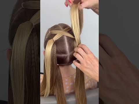 Quick And Easy Kids Hairstyle For School 2023 #hairstyle #kidshairstylesforgirls  #hairtutorial