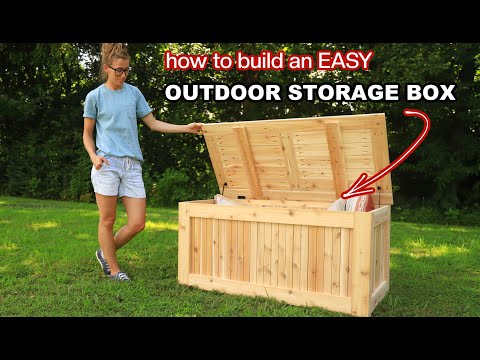 DIY Outdoor Storage Box Dupe | Can We Built It Cheaper Than Buying It?