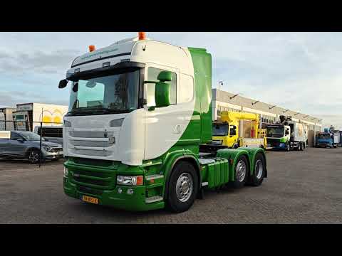 Scania R490 6x2/4 Highline Euro6A - Retarder - NaafReductie - Dubbele Tanks - StandAirco - SMARTTacho v2 | Trekkers | Standaard trekker