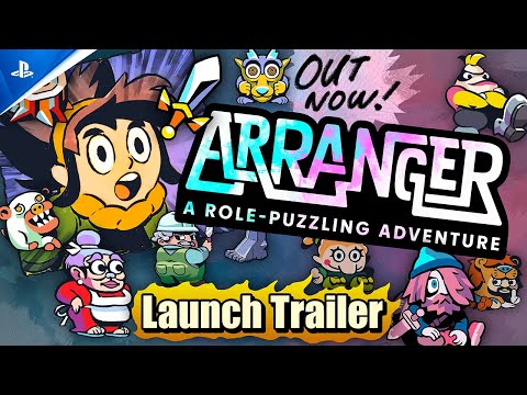 Arranger: A Role-Puzzling Adventure - Launch Trailer | PS5 Games