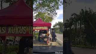 Hati2 membeli di tepi jalan #dashcam