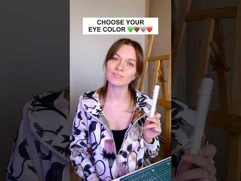Whatโs The Most Beautiful Rare Eye Color To You? ๐๐ค๐ฉถโค๏ธ #art #drawing #aesthetic