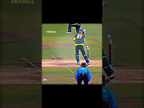 The best "wicket throw"☠️