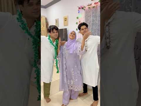 Gali Gali Saj Gayi✨Marhaba Ya Mustafa ﷺ ❤️🌙| #eidmiladunnabi #naat #shortvideo