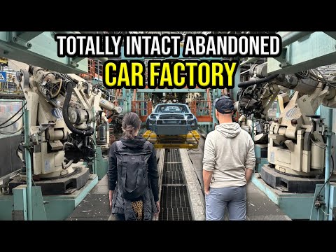 Exploring a Complete Intact Abandoned Car Factory | URBEX