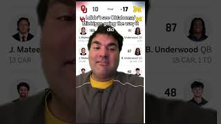 Didn’t expect Michigan’s win over Oklahoma