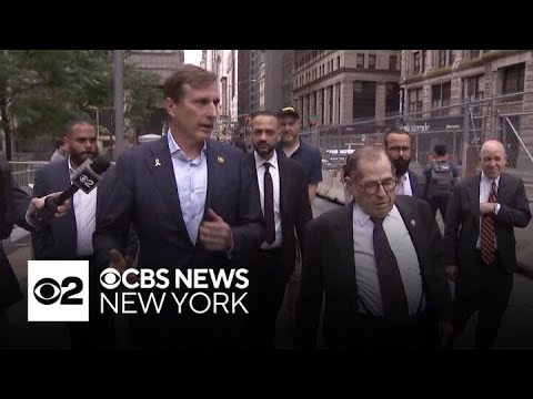 YouTube video thumbnail: 2 New York Congressmen Say They Were Denied Entry to Federal Immigration Court