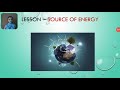 Energy Sources and Their Characteristics