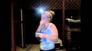 Karlisa and bella do the cinnamon challenge! .....