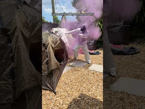 Stalker broke into my house!