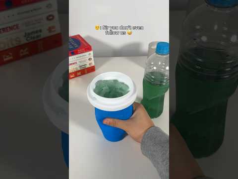 This Cup Turns Any Drink Into A Slushy!!! Slushycup.com