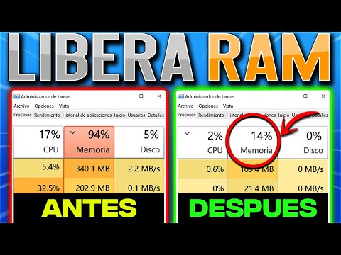 Como LIBERAR MEMORIA RAM en Windows 10 / 11 (+FPS)