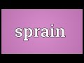 Understanding and Preventing Wrist Sprains
