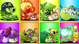 Random 10 Team Plants Battlez - Who Will Win? - PvZ 2 Team Plant vs Team Plant