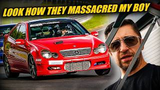 The Nürburgring Made Us SAW His Mercedes!