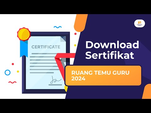 Cara Download Sertifikat Diklat Ruang Temu Guru 2024! (SEMENTARA SEDANG TROUBLE)