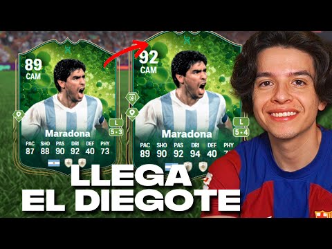 Llega el Pibe de Oro a la RTG: Lo evolucionamos en FC!! | RTG Barca