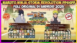 Naruto Shippuden Ultimate Ninja Storm Revolution PPSSPP Ukuran Kecil Terbaik Di Android