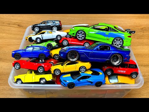 Big Collection of DIecast model Cars from The Box Jada, Burago, Wely Diecast cars #10