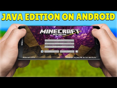 How You Can Play Minecraft Java Edition PC On ANY Android Tablet or Phone Tutorial (2021 Download)
