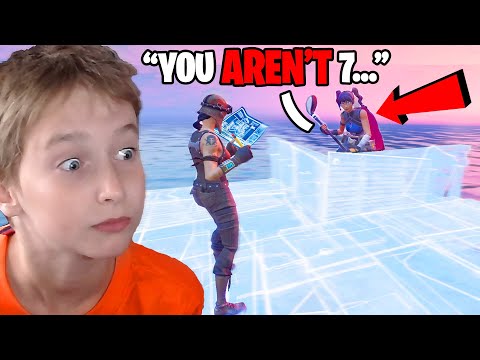 CRACKED 7 Year Old Voice Trolling A Fortnite Editing Coach…