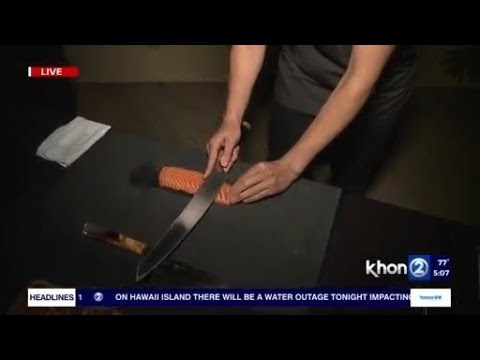 YouTube video thumbnail: Seisuke Knife Festival Brings 600 Years of Japanese Blade Making to Hawaii