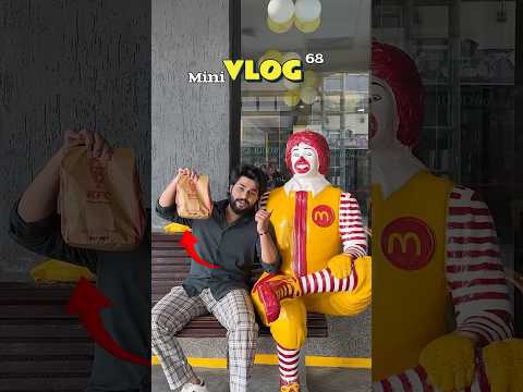 Eating KFC 🐔 In McDonald’s 🍔 !! #foodchallenge #foodie
