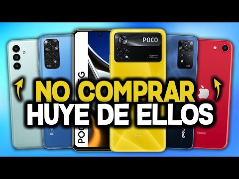 👎🏻 LOS 7 PEORES CELULARES QUE NO DEBES COMPRAR EN 2022 ¡TIENES QUE VER ESTO!