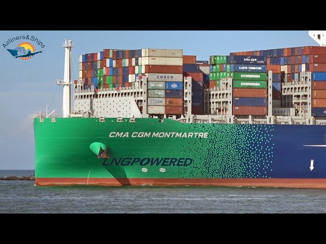 BIGGEST LNG Powered CONTAINER SHIP