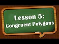 Polygon Congruency and Transformations