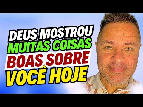 DIVINAS REVELAÇÕES😍DEUS MOSTROU MUITAS COISAS BOAS😭SOBRE VOCÊ HOJE🙏 Pastor Rodrigo Arguelhes