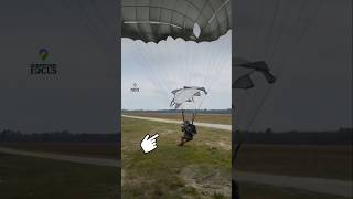 How to jump with a parachute. #Continuefocus