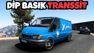 TRANSİTE BMW JANTI TAKTIK ( DİP BASIKKK ) !!! - KARGO TAŞIYORUZ - ETS 2 FORD TRANSİT MOD