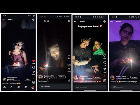 How To Make Mobile Flash Light Reels | Mobile Flash Reels Tutorial | Mobile Flash Light Finger Reels