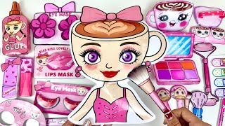 🌸Paper DIY🌸ITALIAN BRAINROT Ballerina Cappuccina Skin Care Make up Blind Bag Unboxing