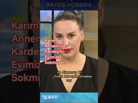 Karım annemi ve kız kardeşimi evimize sokmuyor 😯 #ytshorts