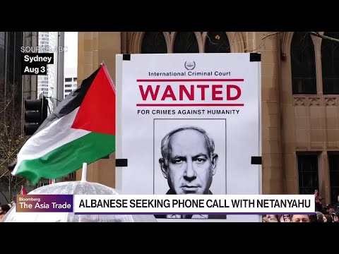 YouTube video thumbnail: Pressure Mounts For Australia to Recognize Palestine