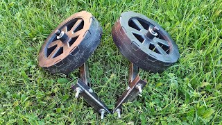 A brilliant idea made of plastic wheels! They'll give me the Nobel Prize for this invention.