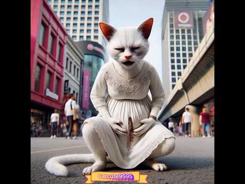 Mèo Con Hiểu Chuyện #cat #kitte #funny