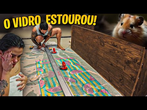 AGORA TEMOS UM HAMSTER E ESTAMOS CONTRUIMOS UMA CASONA PRA ELE...SÓ QUE JÁ DEU RUIM! 😖