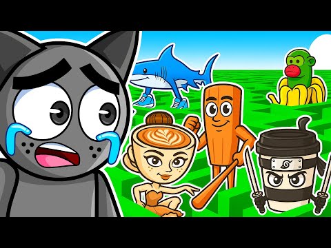 ¡ESCAPA del LABERINTO IMPOSIBLE de los ITALIAN BRAINROT en Roblox! (sprunki)