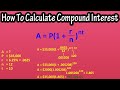 Understanding Compound Interest Concepts