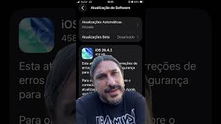 iOS 26.4.2 lançado pela Apple! Atualize já! #apple #iphone