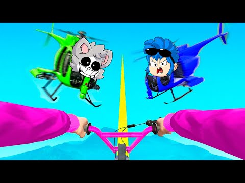 AUTOS vs HELICOPTEROS MILITARES en GTA 5! 😂 GATO vs RATÓN INVICTOR