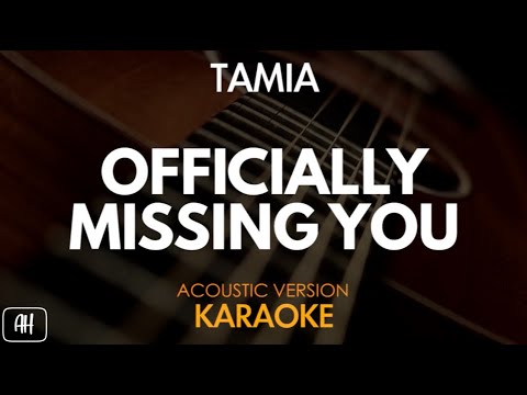 Tamia – Officially Missing You (Karaoke/Acoustic Version)