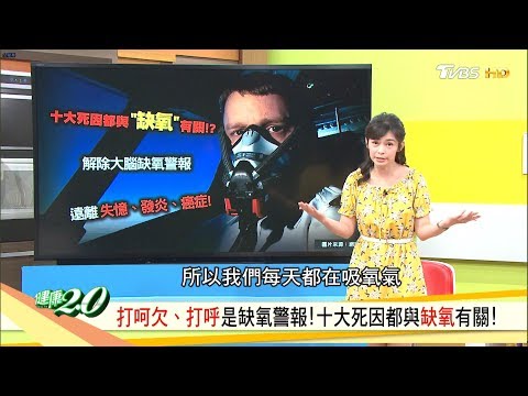 10大死因都與缺氧有關！打呵欠、打呼是缺氧警報！ 健康2.0 20190825 (完整版)