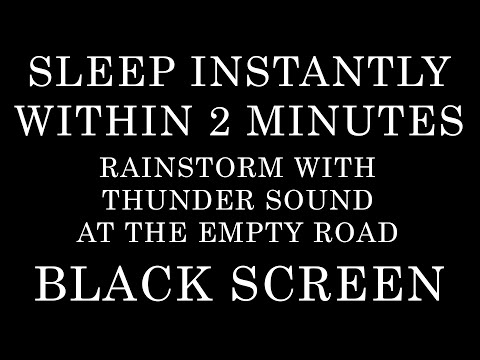 Relaxing Rainstorm | Thunder to Calm Anxiety & Mind